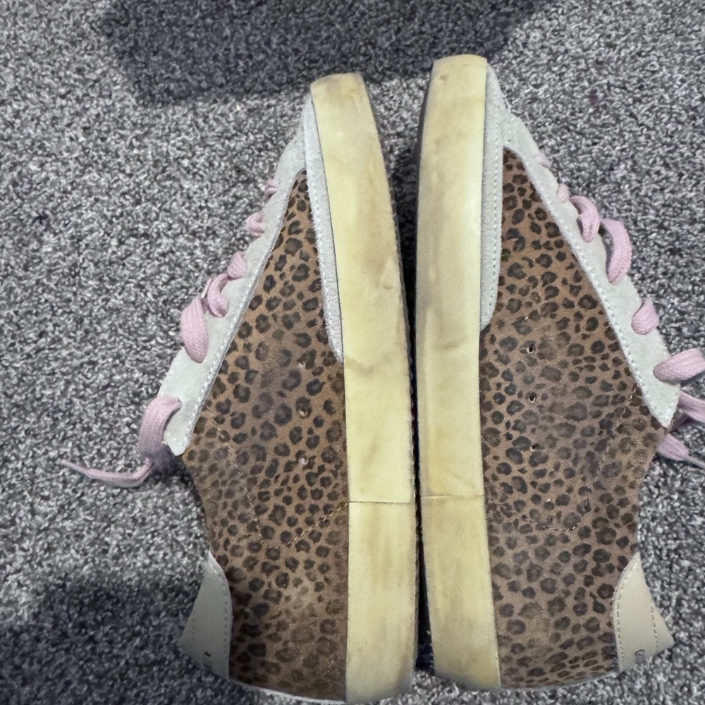 FINAL⬇️NWB😍Golden Goose Brown Leather Sneakers